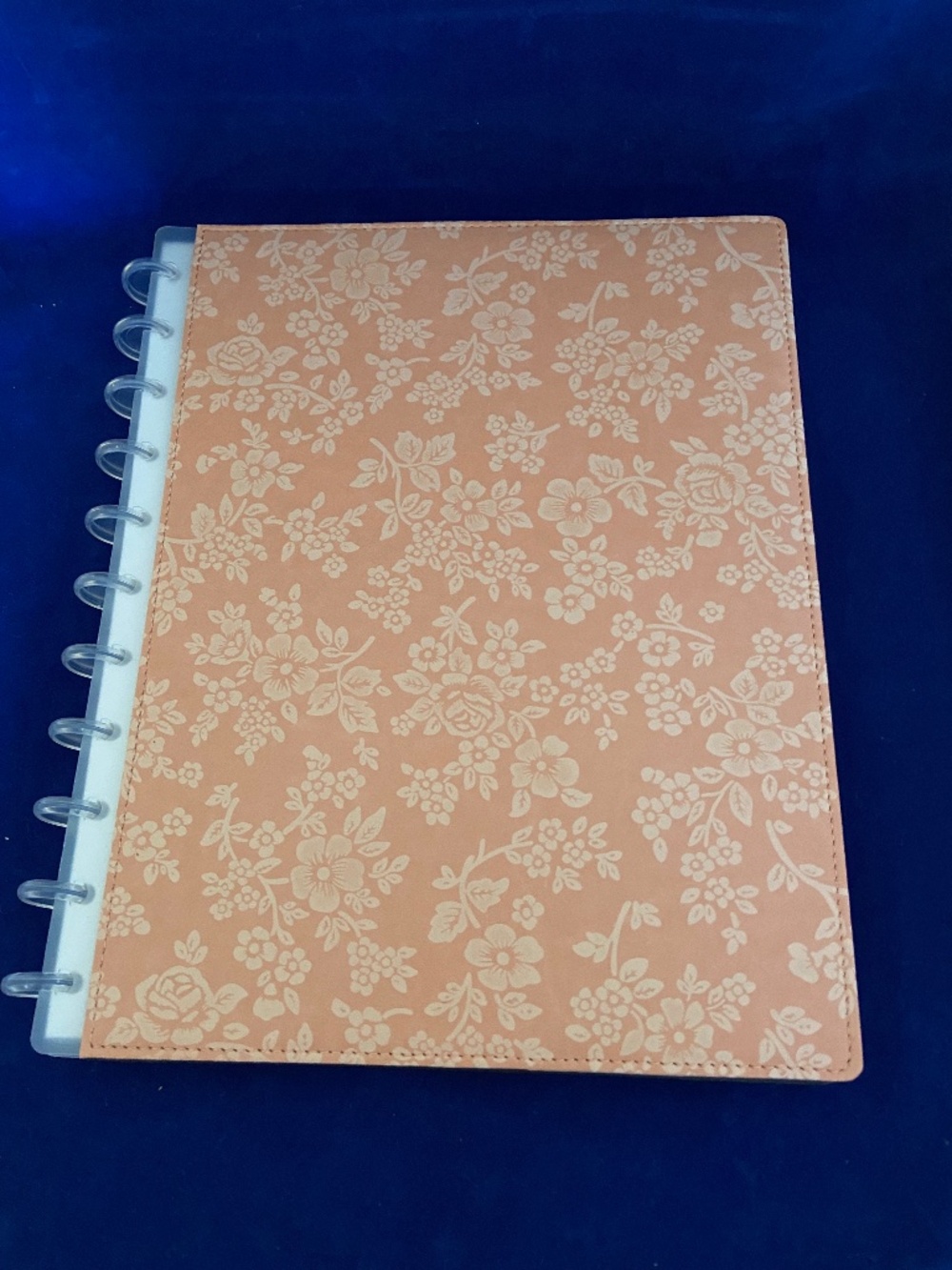 Levenger Cherry Blossom Notebook Letter NEW